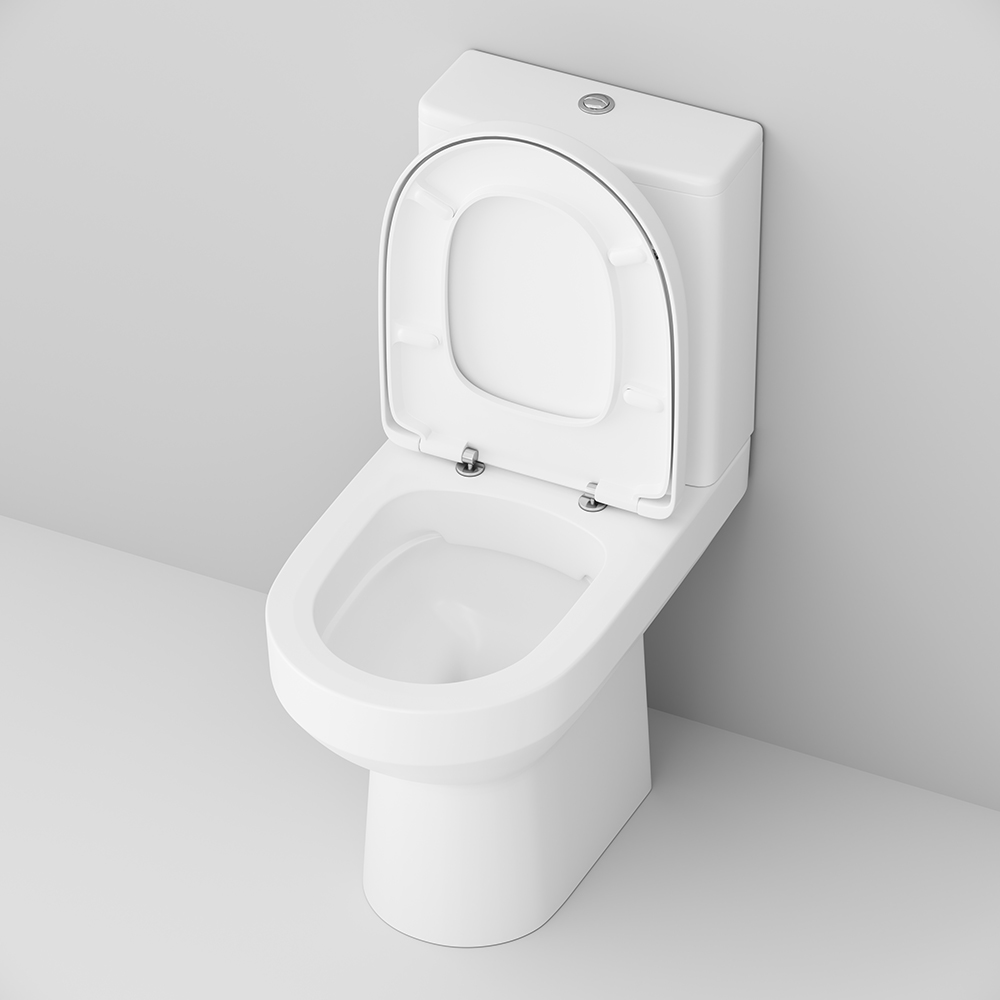CSB8600SC FlashClean (rimless) floor-standing toilet with soft-closing seat cover