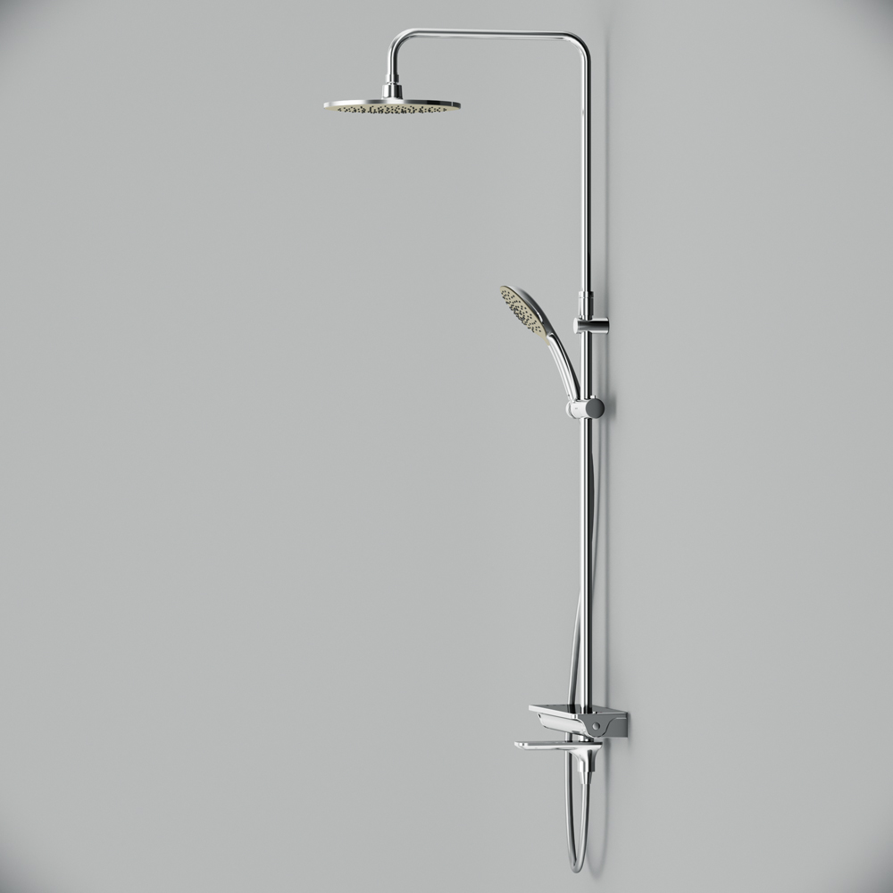 F0770A500 ShowerSpot with thermostatic shower mixer