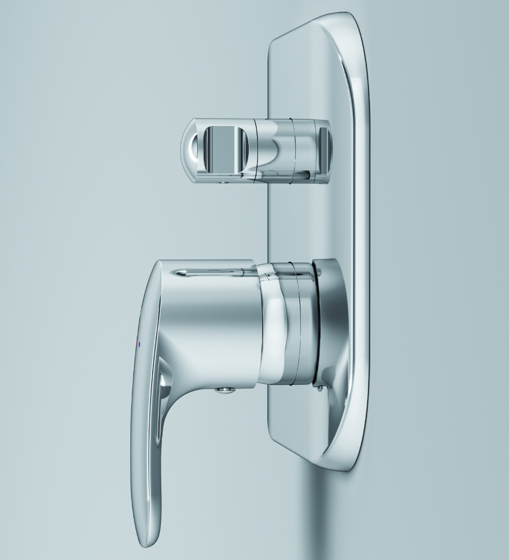 F3085000 Single-lever bath and shower mixer for concealed installation