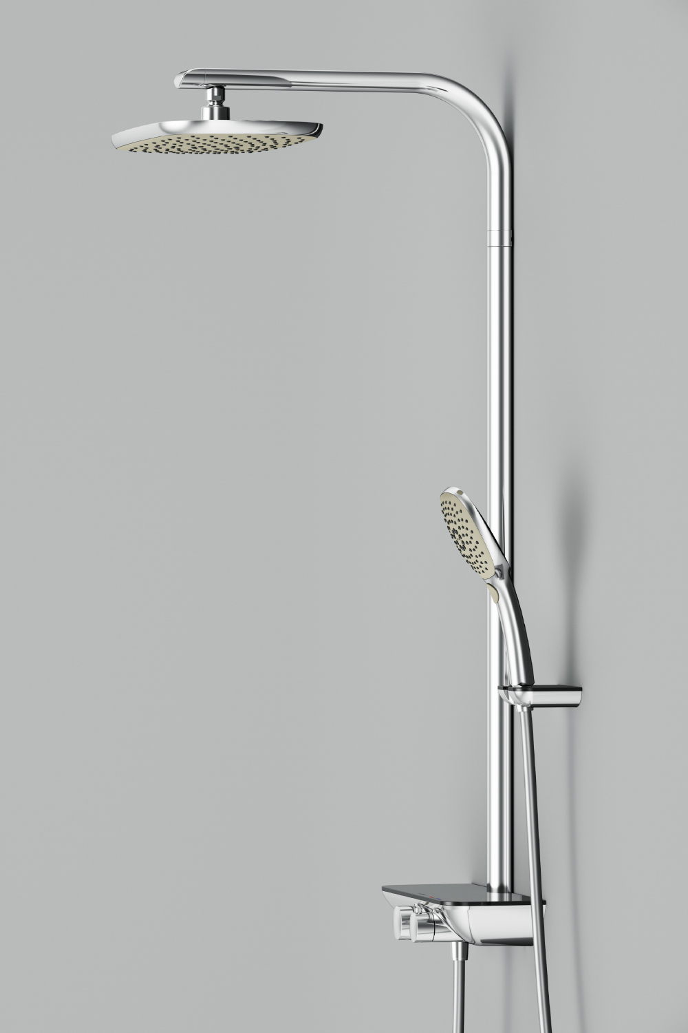 F0730000 ShowerSpot with thermostatic shower mixer