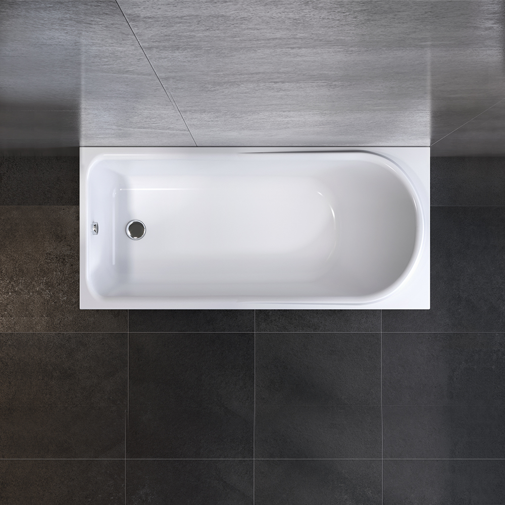 W80A-150-070W-A Acrylic bathtub 150x70 cm