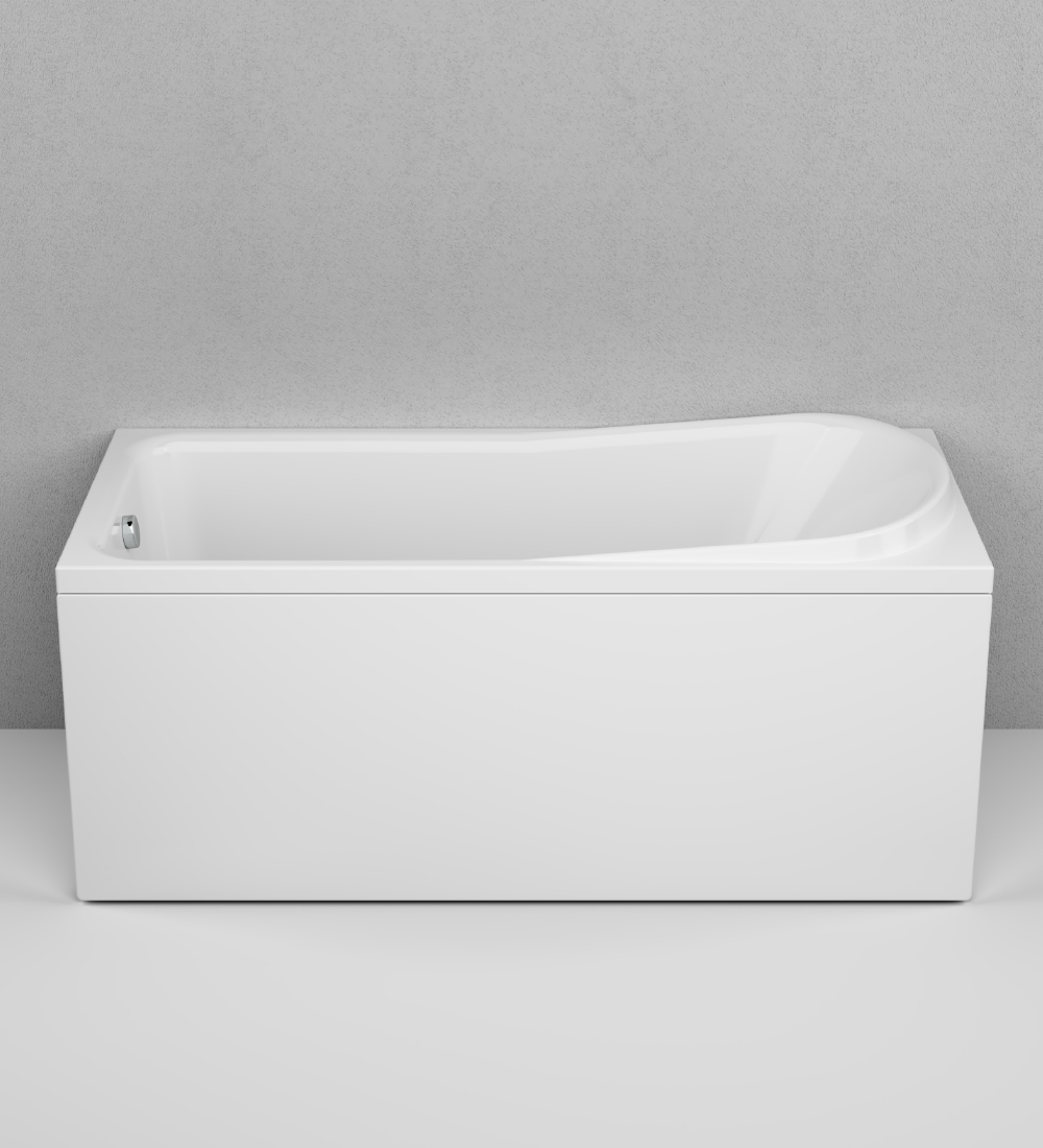 W80A-150-070W-A Acrylic bathtub 150x70 cm