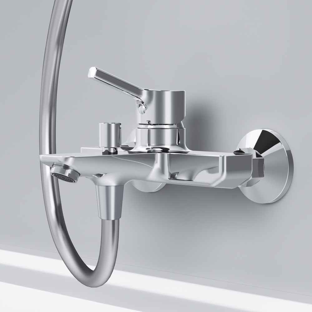 F85B10000 Single-lever bath and shower mixer